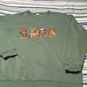 Sage Green Christmas Shirt